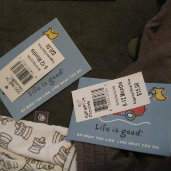 Life Is Good Baby Sippy Cup 6 Piece Set - Picture 5 of 7